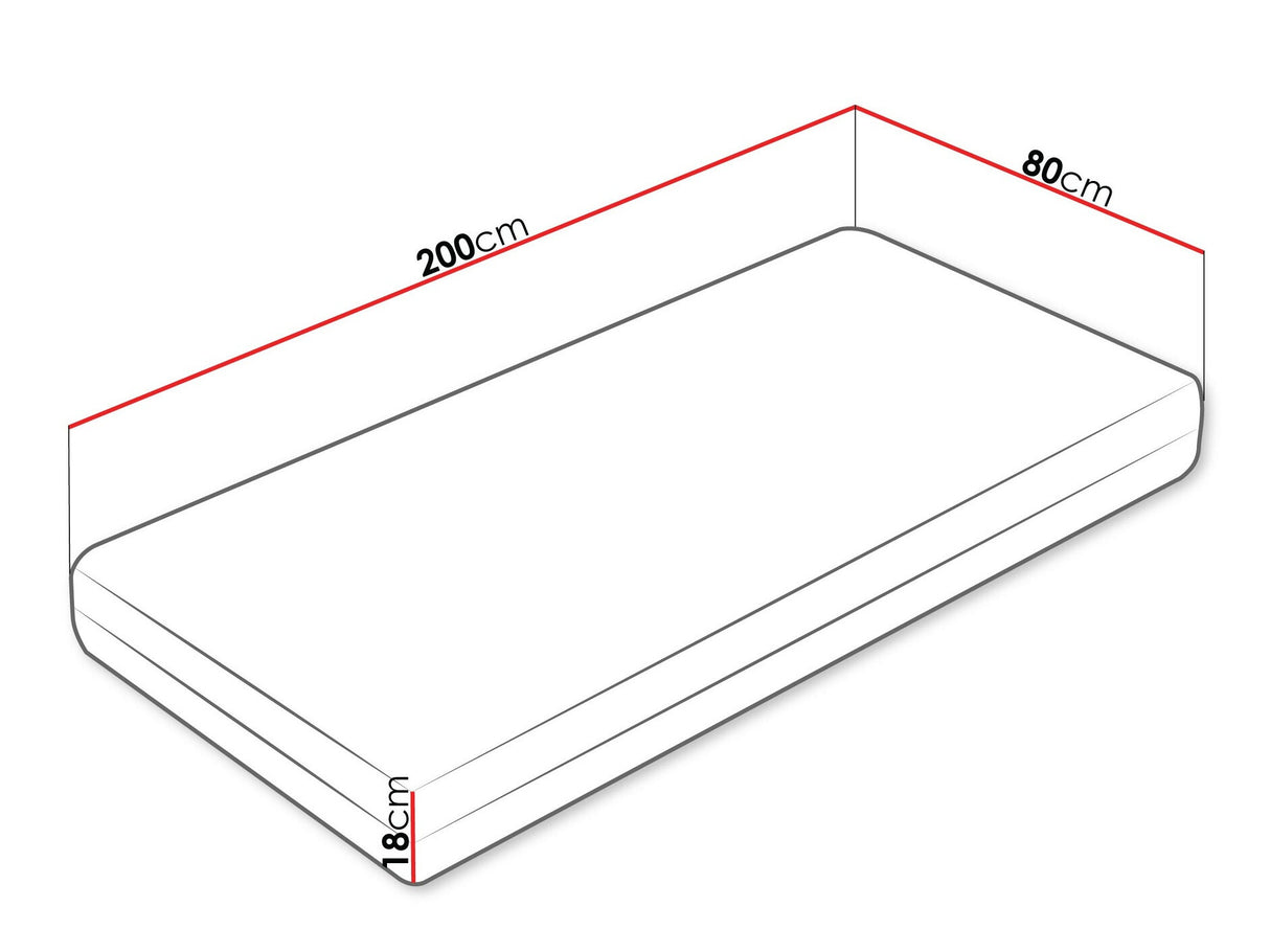 Matrac Materac WENUS, Méretek: 80 x 200 cm