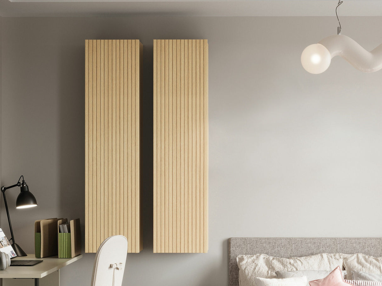 Polc szett Szafka wisząca 1D 2szt. SIGMA SG-11 Dąb jasny