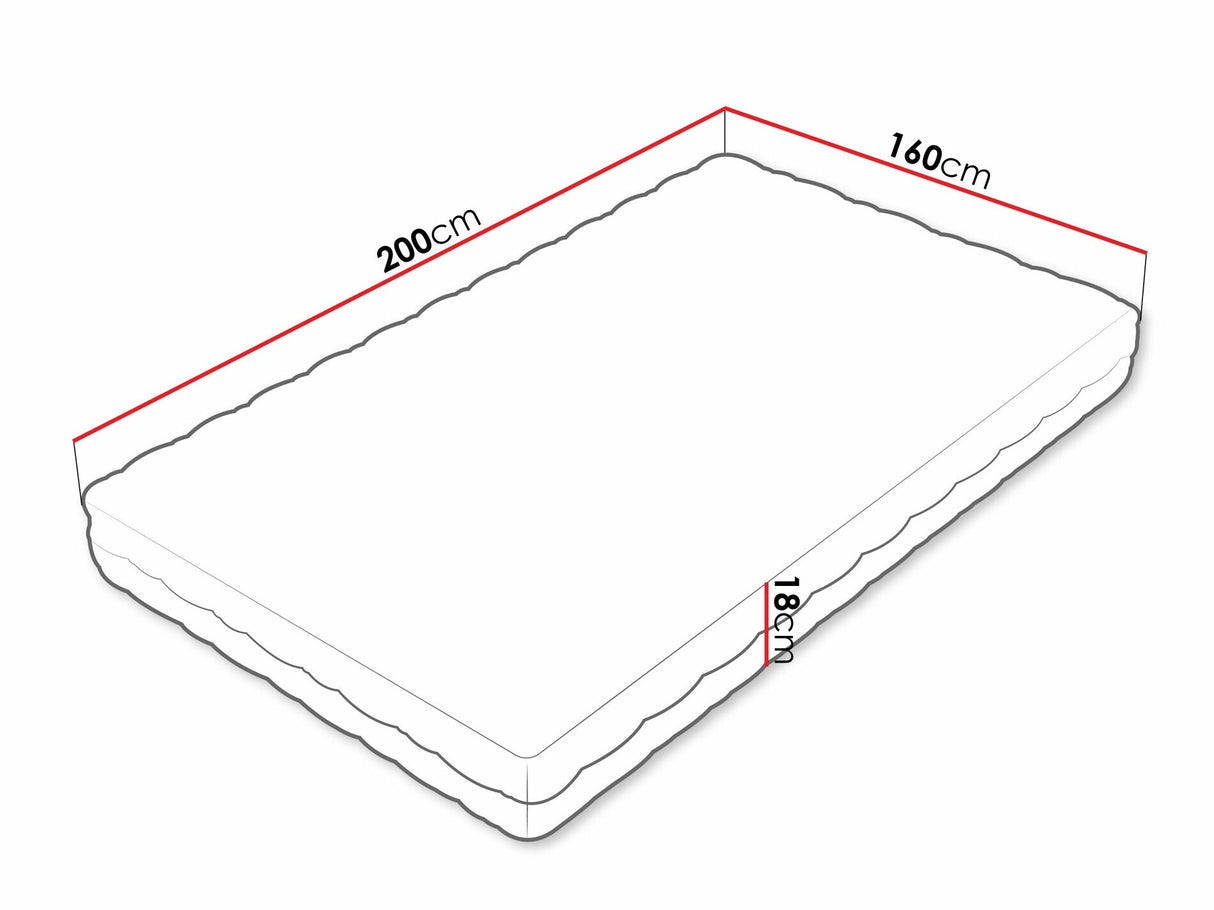 Matrac Materac GEMINI, Méretek: 160 x 200 cm
