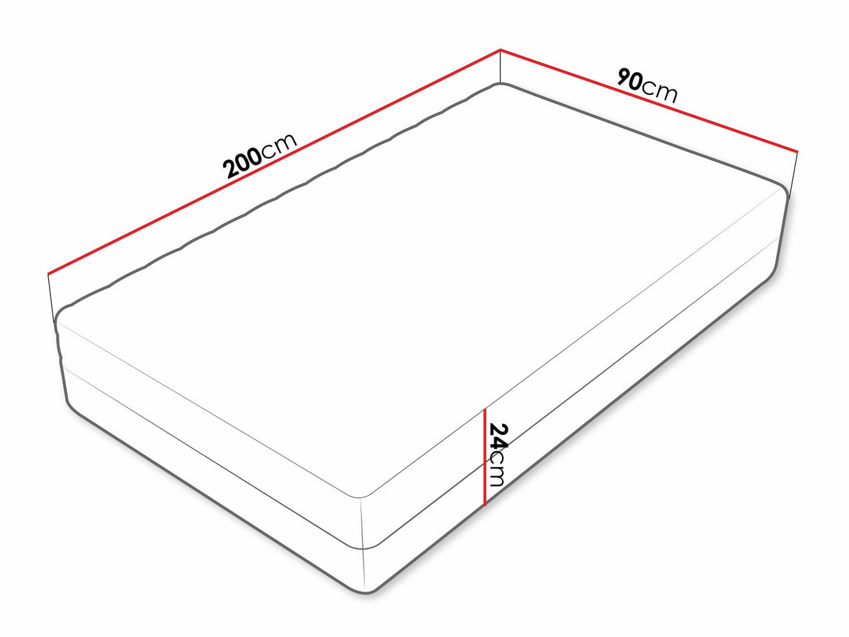Matrac Materac ORO (Oteripo), Méretek: 90 x 200 cm