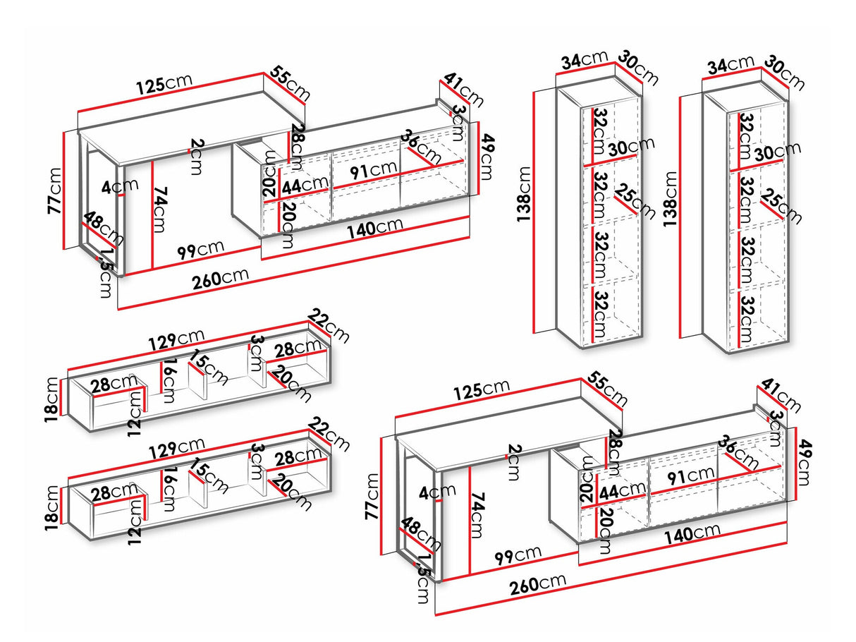 Irodai garnitúra Meble SIGMA IV