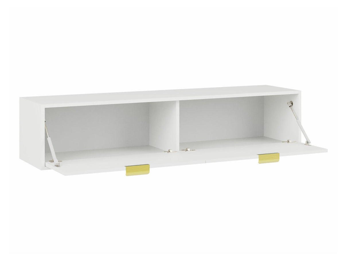 TV-állvány Szafka RTV SENNA 140 Biały (Fehér)