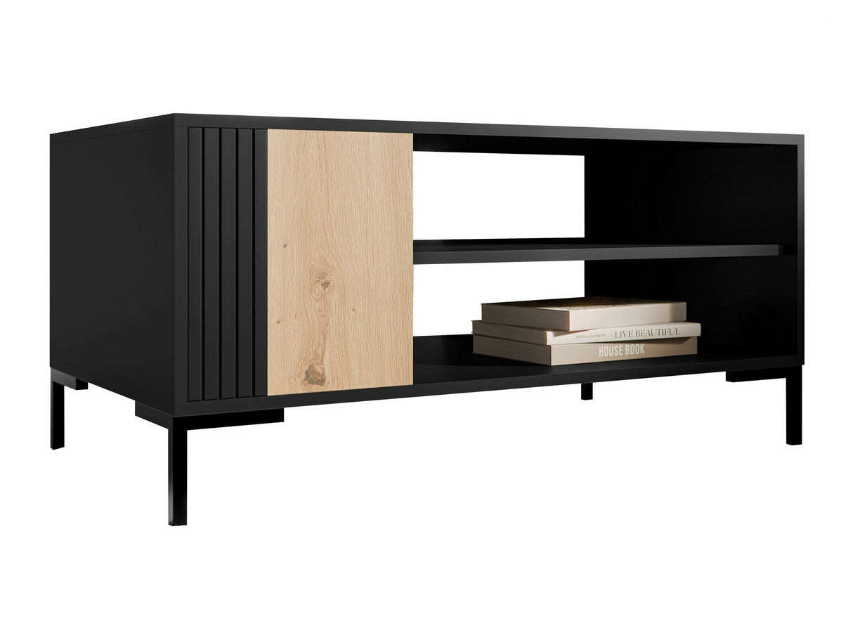 Nappali szett Meble MERCI I Czarny mat/Dąb Artisan/Czarny mat