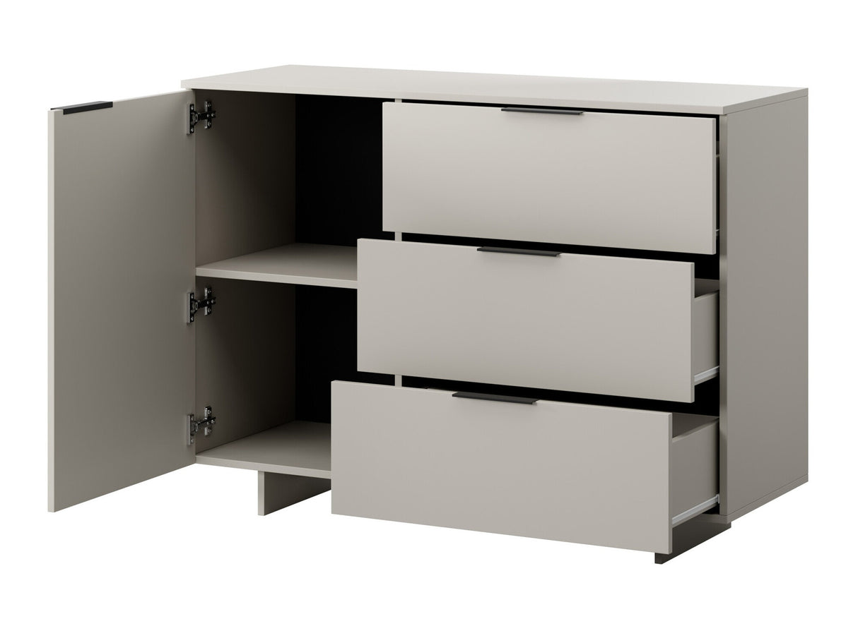 Komód Komoda ALMA 1D3S Beż Piaskowy