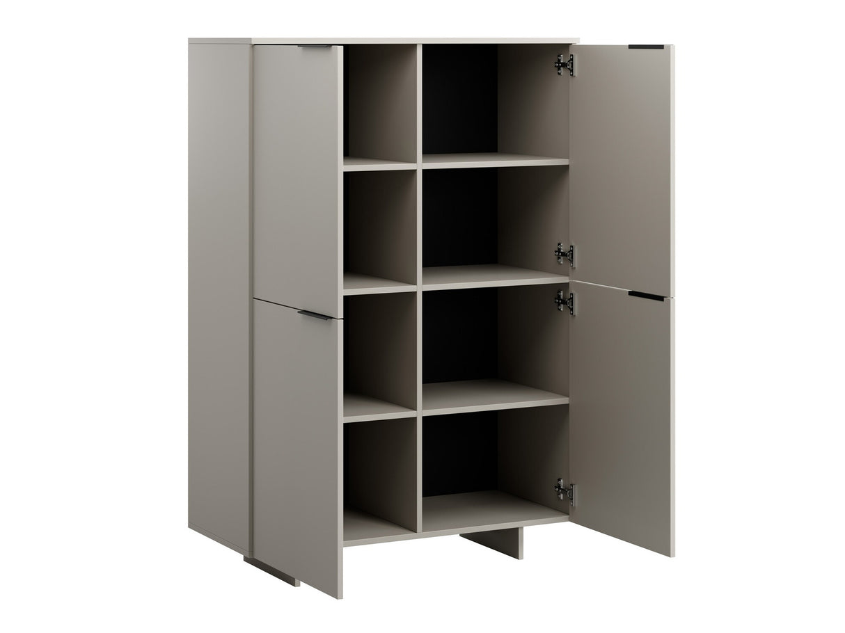 Könyvespolc Komoda ALMA 4D Beż Piaskowy