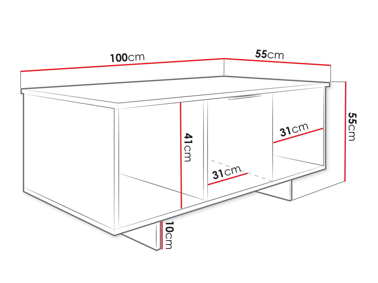 Dohányzóasztal Ława ALMA Beż Piaskowy