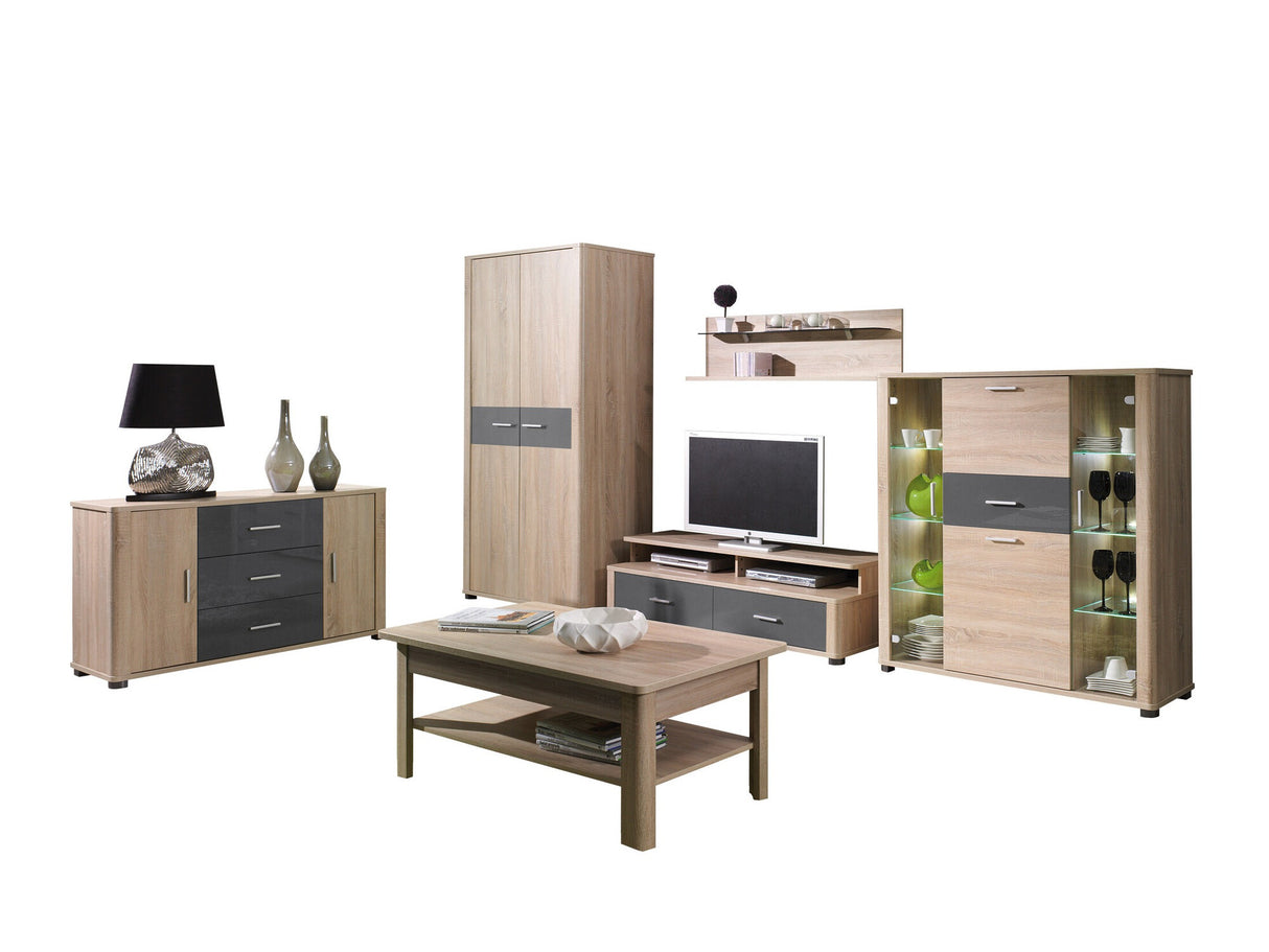 Nappali szett FILL I, Komód: Igen, Led világítás: Igen