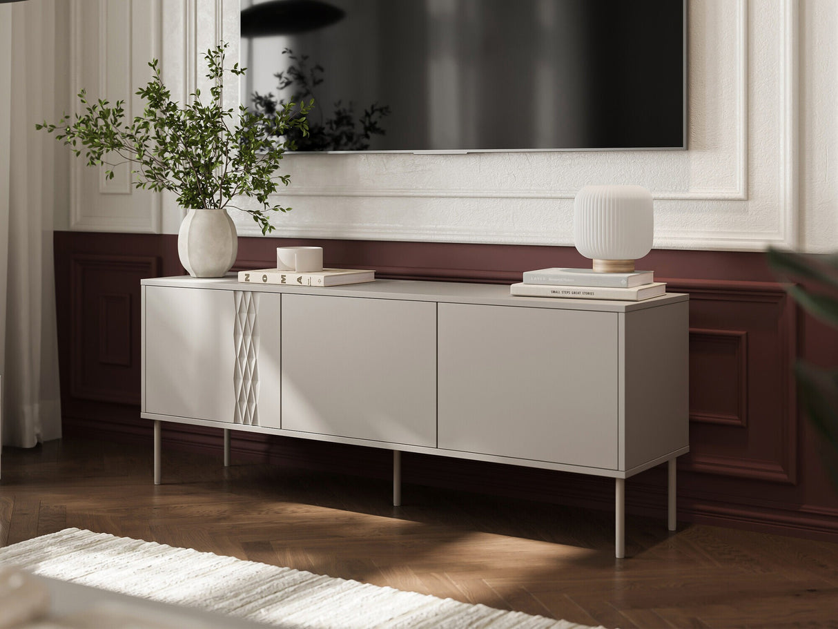 TV-állvány TRESSE 150 3D, Szín: Beige