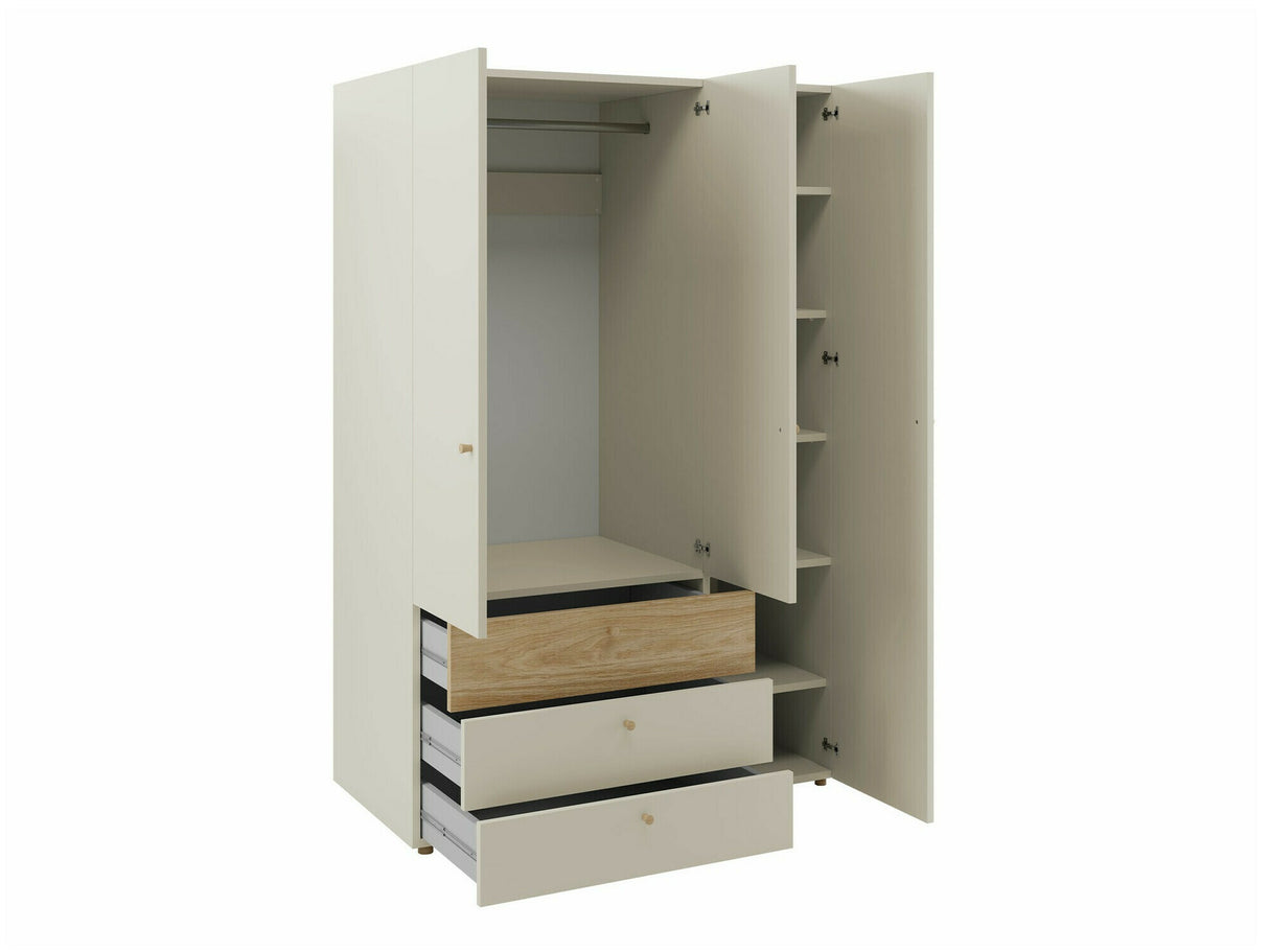 Gyerekszoba garnitúra Yuki I, Színek: Szürke + Tölgy