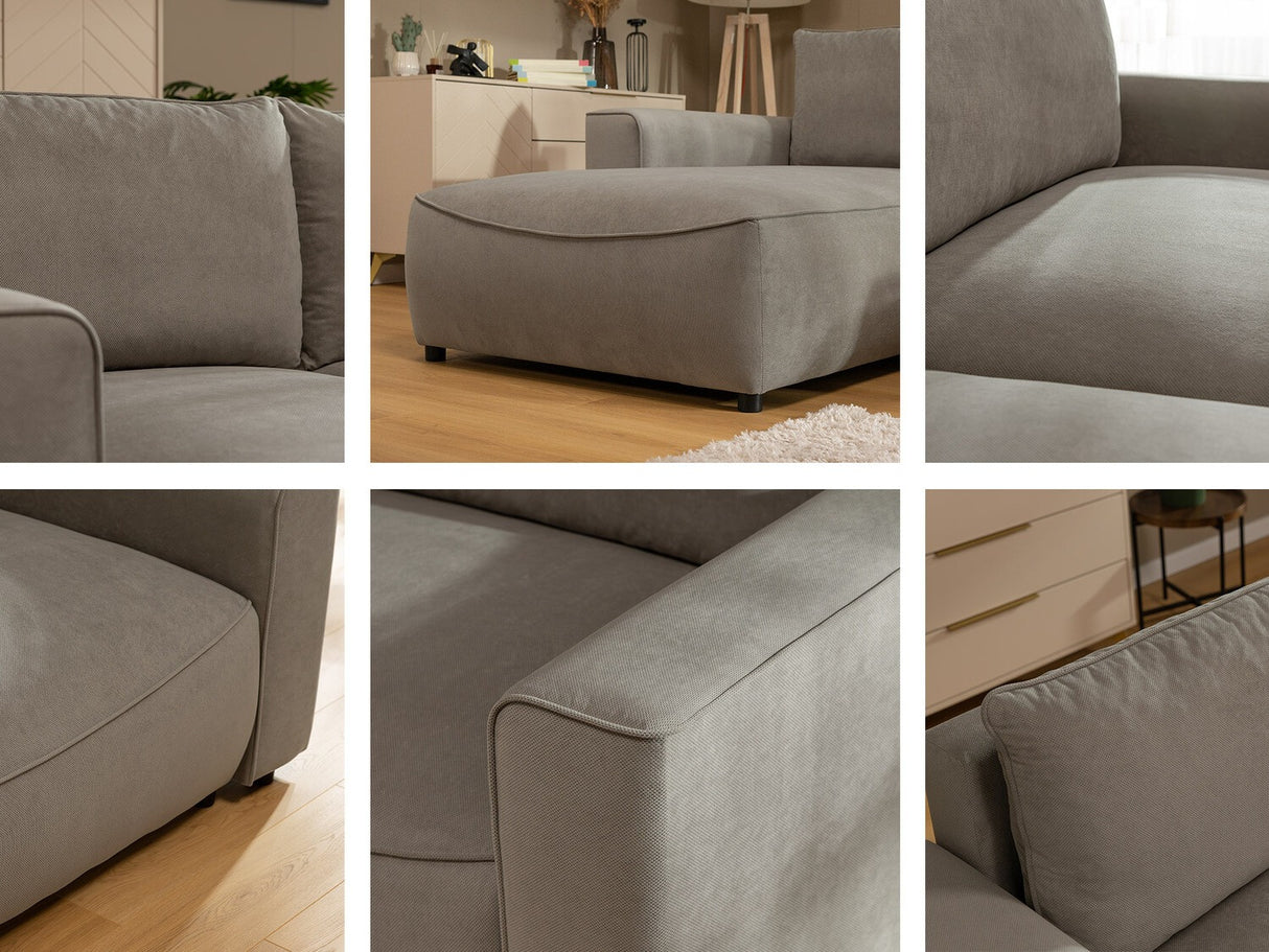 Sarokkanapé Narożnik BELIZA, Szín: Pretty 01, Változatok: Jobbos