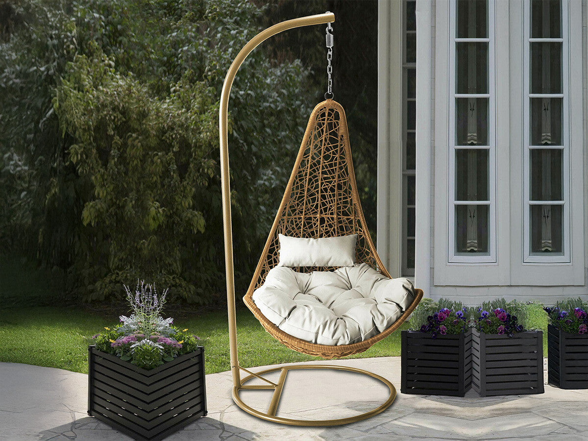 Függőszék BOHO (Piros), Szín: Barna + Beige