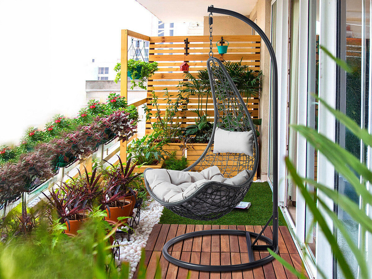 Függőszék BOHO (Piros), Szín: Szürke