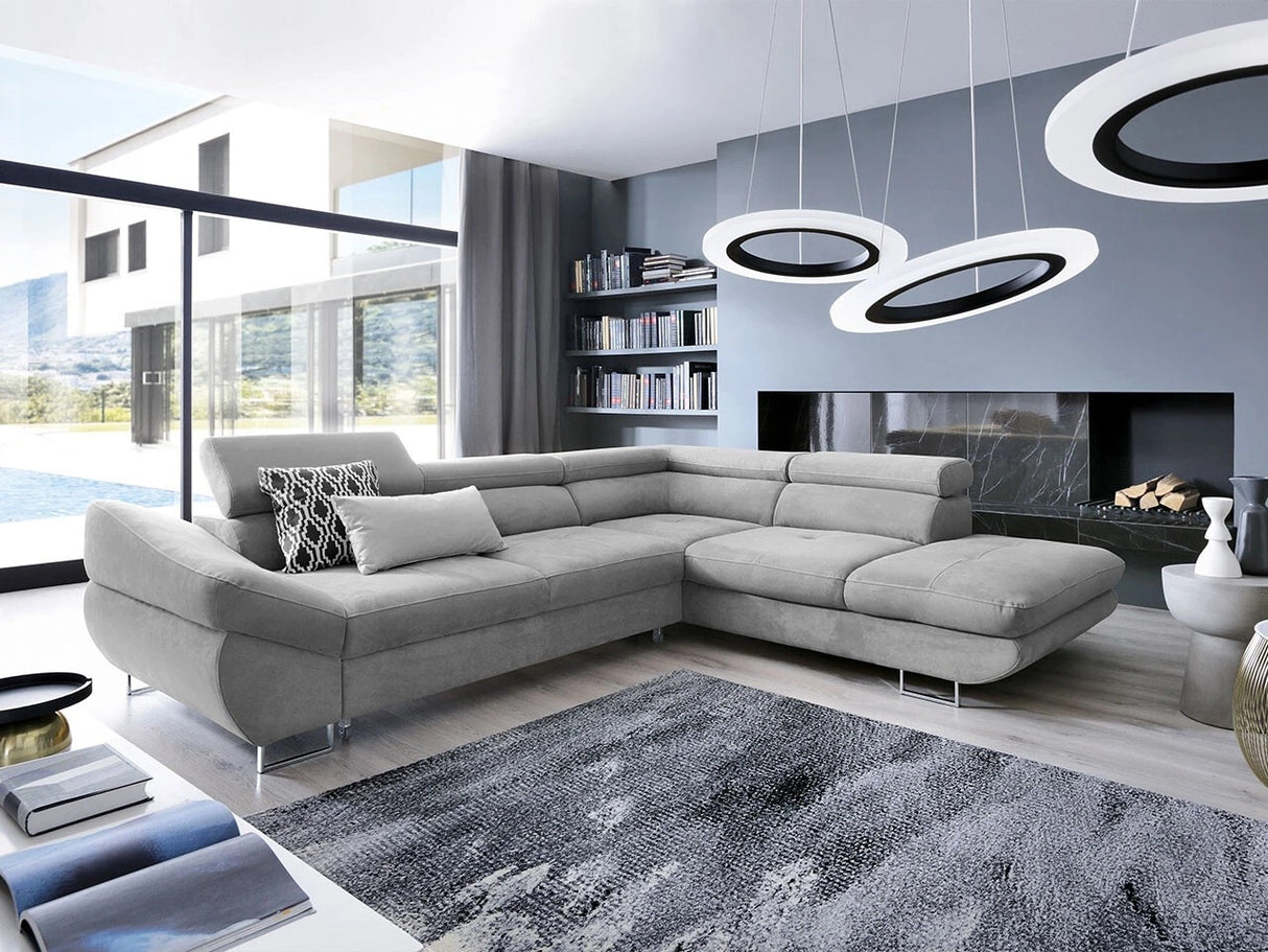 Sarokkanapé Fabio, Szín: Soro 90, Változatok: Jobbos