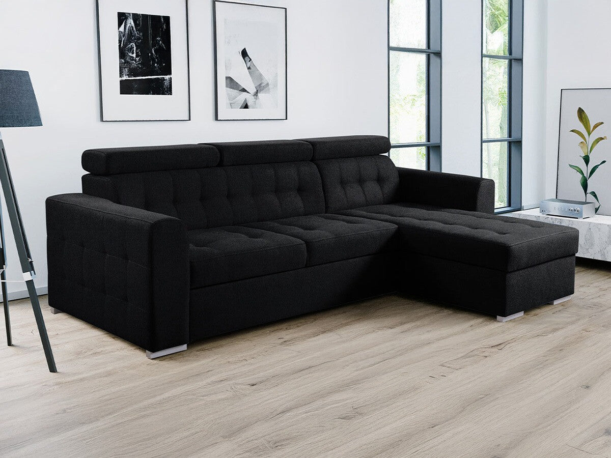 Sarokkanapé Zara I (Sensei), Szín: Kronos 07, Változatok: Jobbos