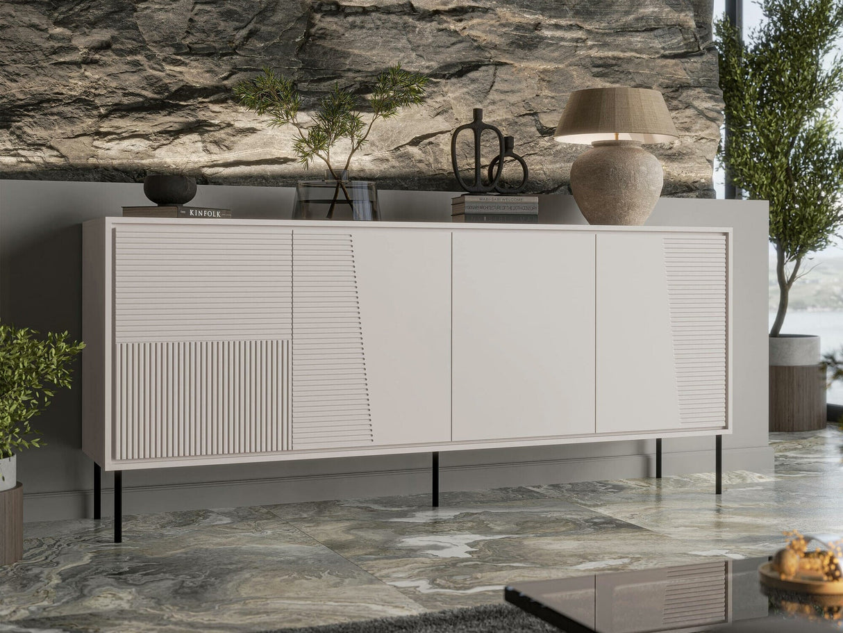 Szekrény Komoda ABI 200 4D Kaszmir mat 5903211362101 (Kasmír)