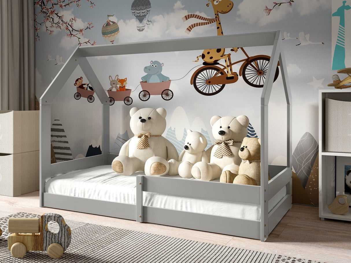 Ágy Łóżeczko dziecięce POLA Szary 5903211402586 (Szürke)