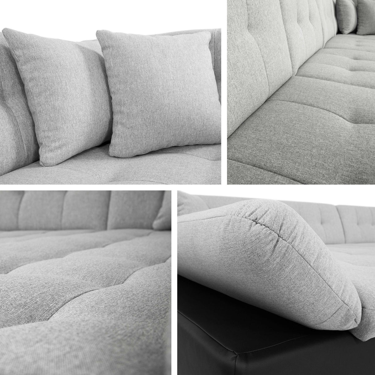 Sarokkanapé Bergen (Genero), Szín: Soft 017 + Soul 17, Változatok: Balos