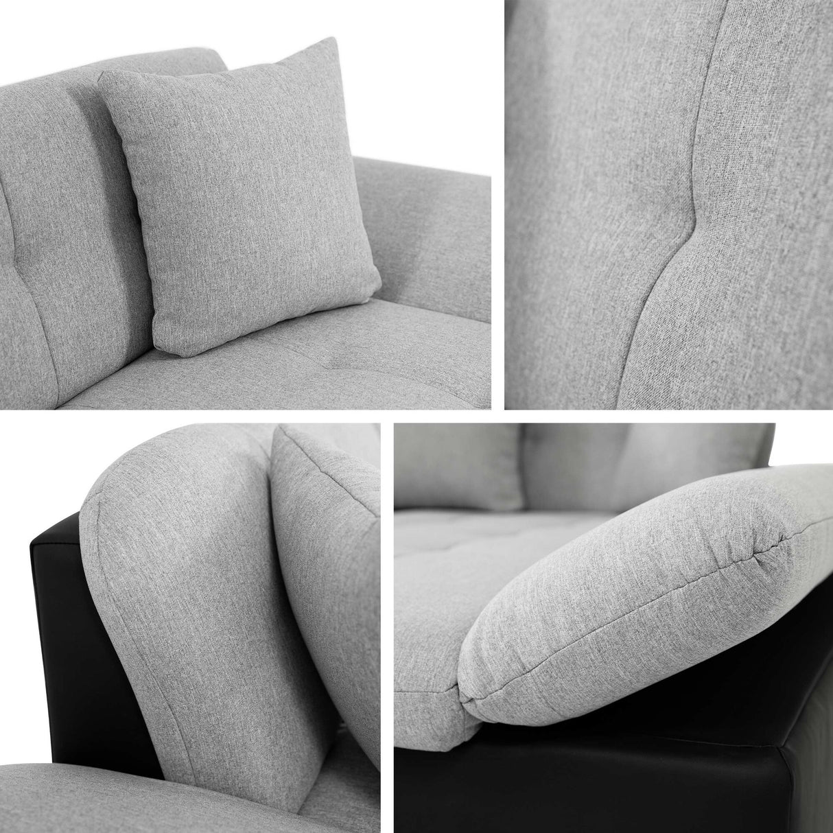 Sarokkanapé Malwi (Laviva), Szín: Soft 011 + Soul 17, Változatok: Balos