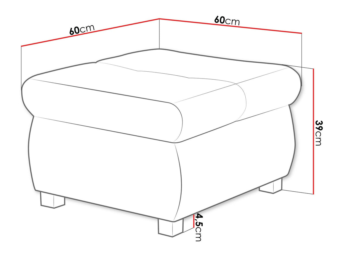 Puff Orkan M (Herkules), Szín: Soft 017 + Soul 17