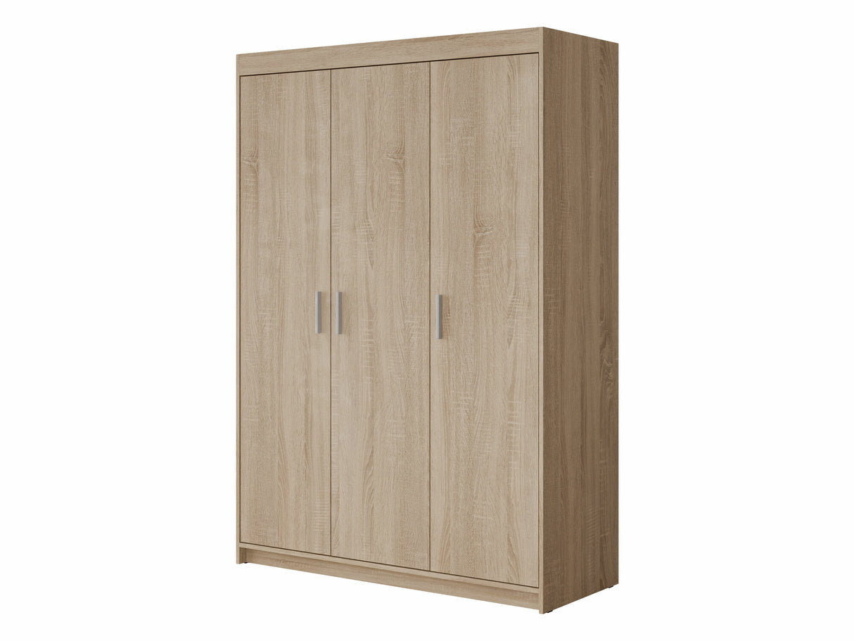 Gardróbszekrény Elena (Melen 3D), Szín: Sonoma tölgy