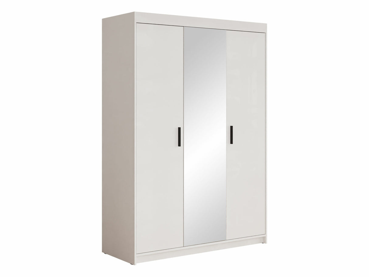 Gardróbszekrény Elena (Melen 3D) II, Szín: Fehér