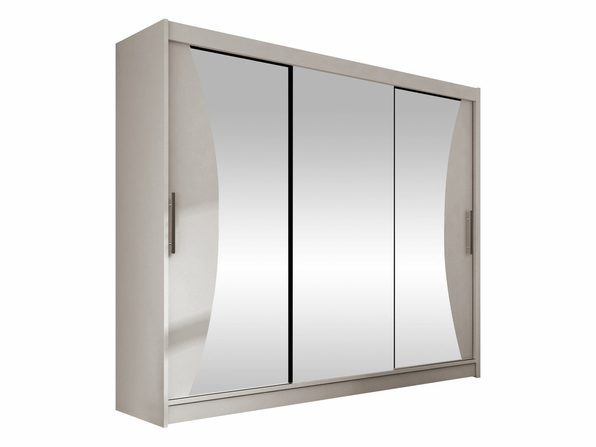 Gardróbszekrény Aston IV, Szín: Kasmír, Led világítás: Nem