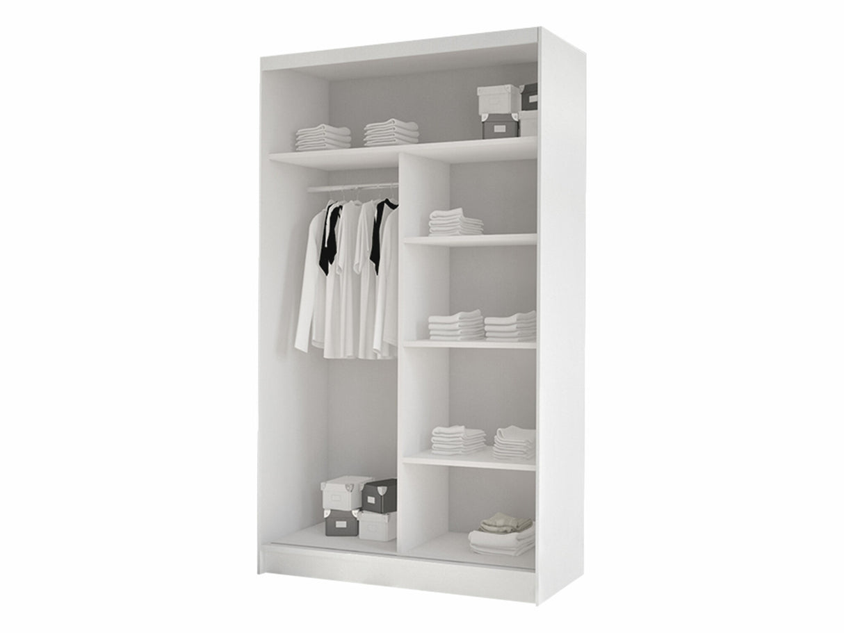 Gardróbszekrény Costa VI (Kamabi VI), Szín: Sonoma tölgy + Fehér