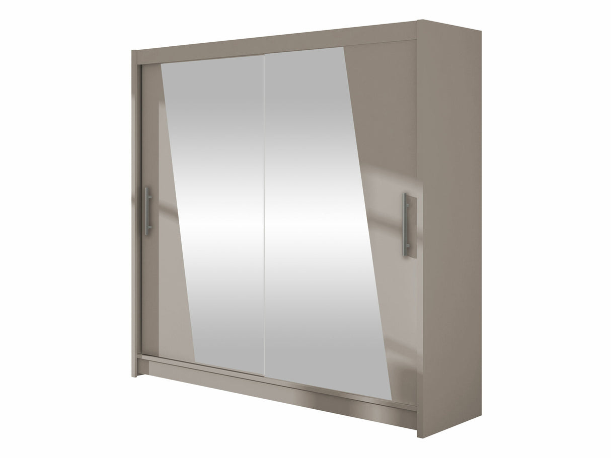 Gardróbszekrény Bega XIV (London), Szín: Kasmír, Led világítás: Nem