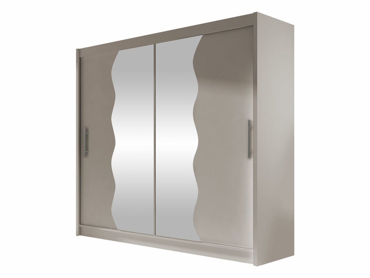 Gardróbszekrény Bega X (London), Szín: Kasmír, Led világítás: Nem