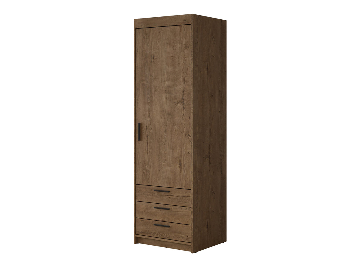 Könyvespolc Szafa ELENA 1D3S, Szín: Lefkas tölgy