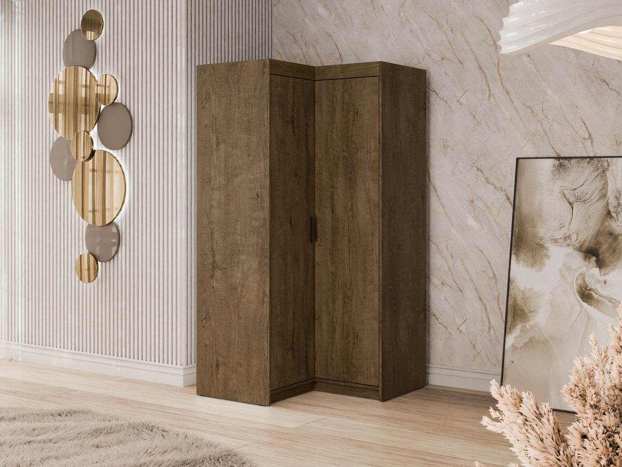 Sarokszekrény Szafa ELENA 2D NAROŻNA, Szín: Lefkas tölgy