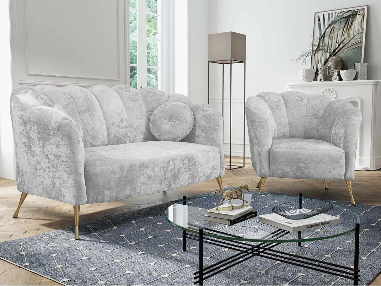 Fotel ADRIA (Terkaz), Szín: Eureka 2132, Lábak színe: Aranysárga