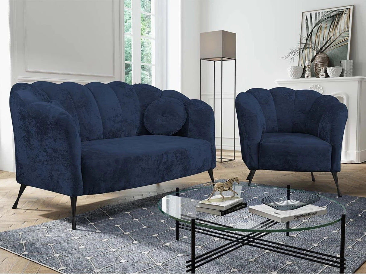 Kanapé ADRIA (Terkaz), Szín: Eureka 2127, Lábak színe: Fekete