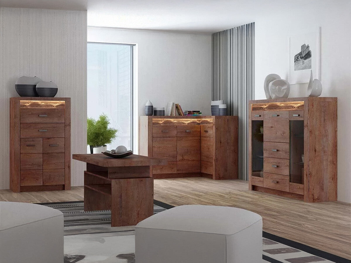 Dohányzóasztal Indianapolis (Nadia N13), Szín: Kőrisfa