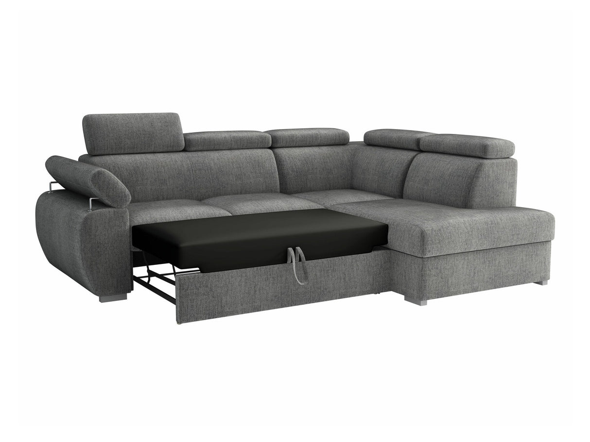 Sarokkanapé Boston (Giza), Szín: Kronos 09, Változatok: Jobbos