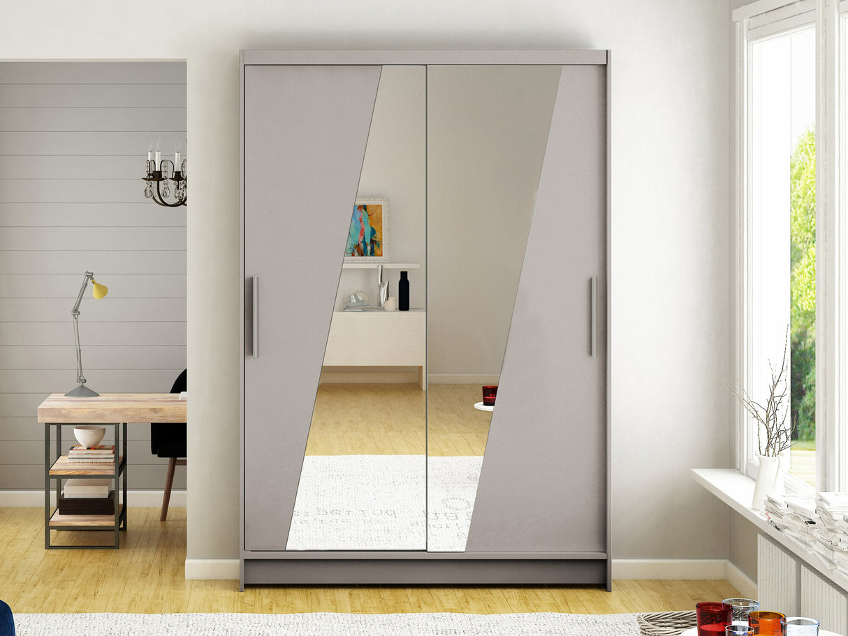 Gardróbszekrény Miami VIII (Aldo), Szín: Kasmír, Led világítás: Nem