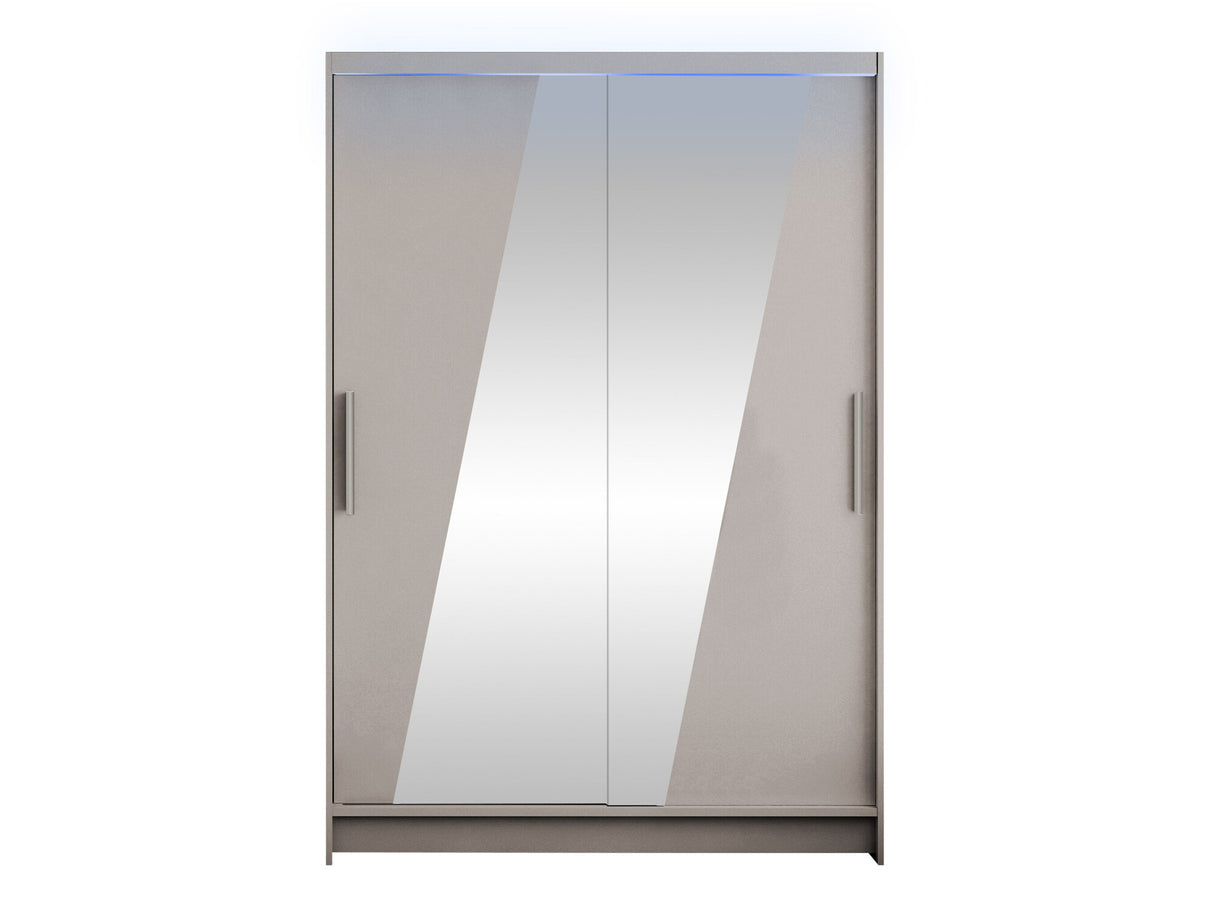 Gardróbszekrény Miami VIII (Aldo), Szín: Kasmír, Led világítás: Igen