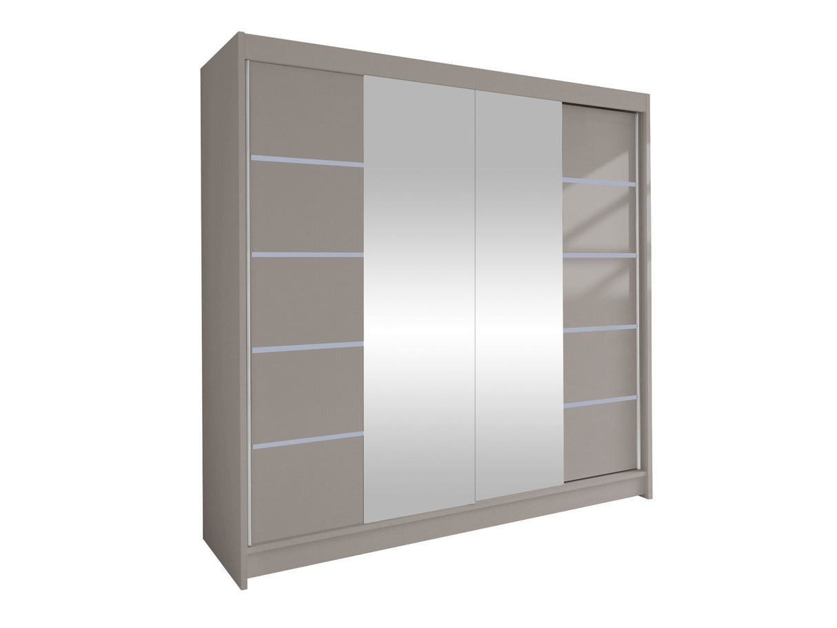 Gardróbszekrény Talin V (Bárasztalr V), Szín: Kasmír, Led világítás: Nem