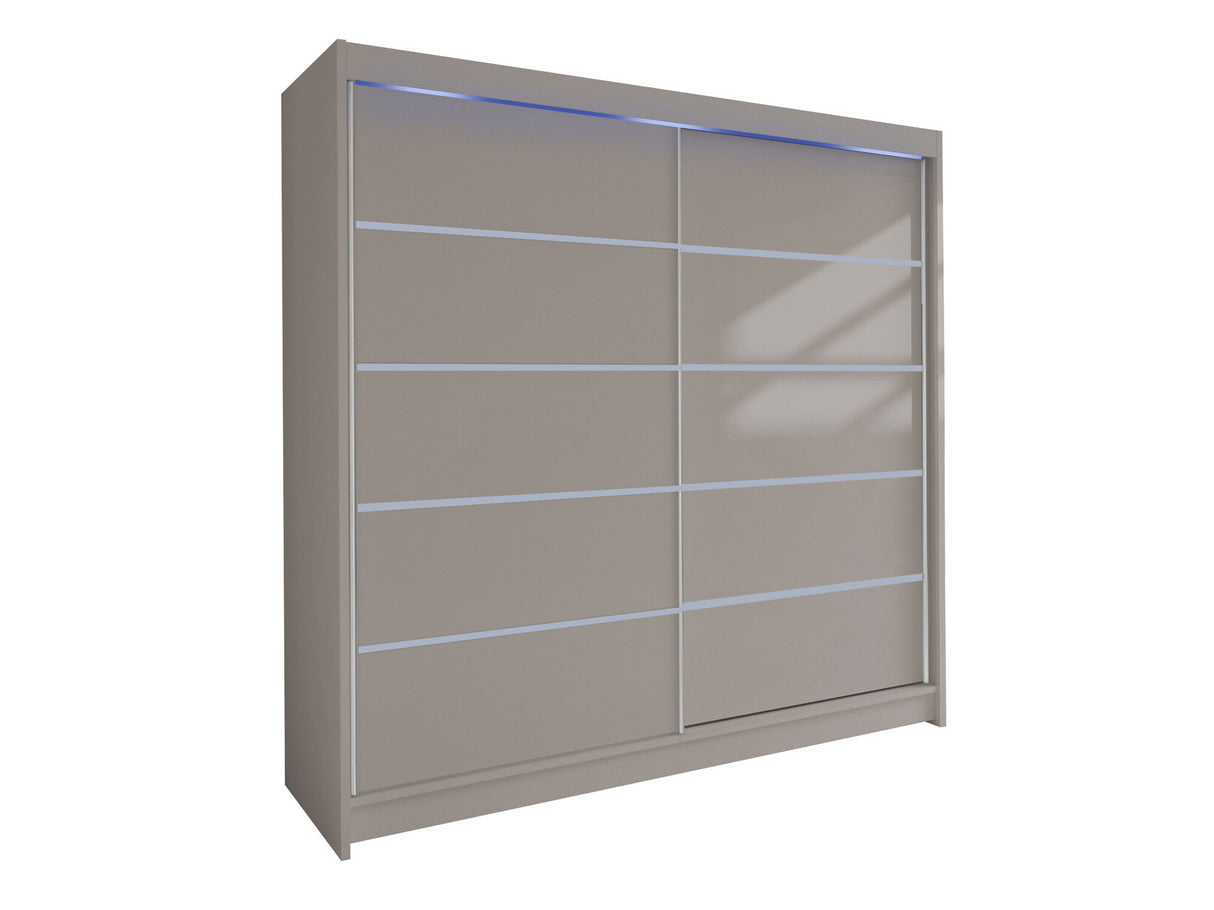 Gardróbszekrény Talin IV (Bárasztalr IV), Szín: Kasmír, Led világítás: Igen