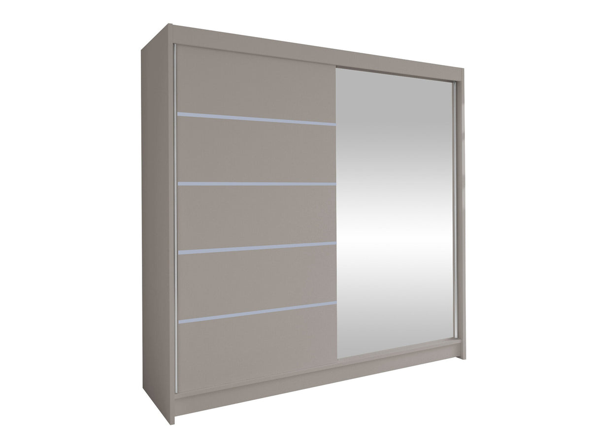 Gardróbszekrény Talin III (Bárasztalr III), Szín: Kasmír, Led világítás: Nem