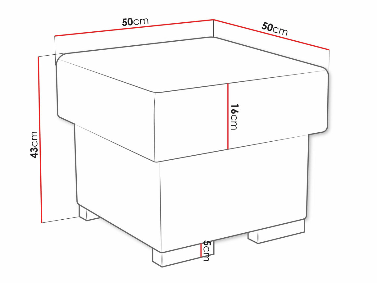 Puff Oslo (Losar), Szín: Crown 2