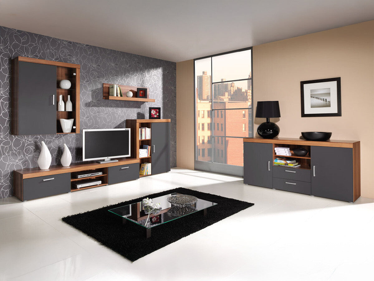 Nappali szett Samba III (Brode III), Szín: Szilva + grafit