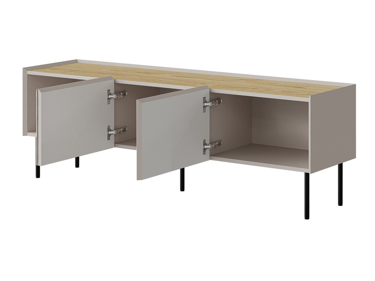 TV-állvány Szafka RTV FELLINI 150, Szín: Kasmír + Tölgy