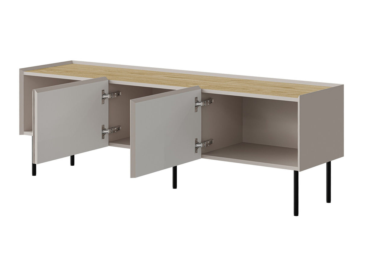 TV-állvány Szafka RTV FELLINI 150, Szín: Világos olajfa + Tölgy