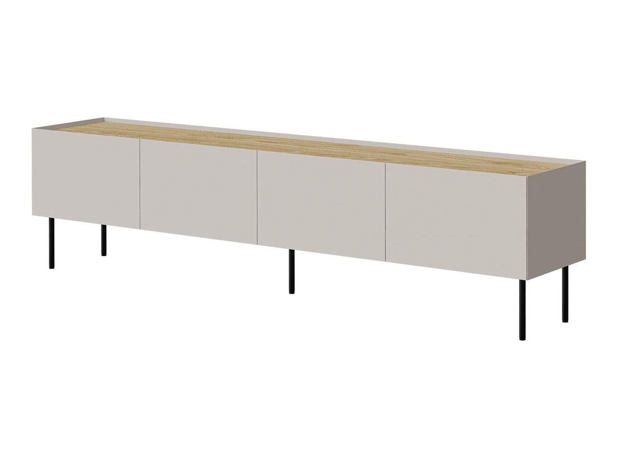 TV-állvány Szafka RTV FELLINI 200, Szín: Kasmír + Tölgy