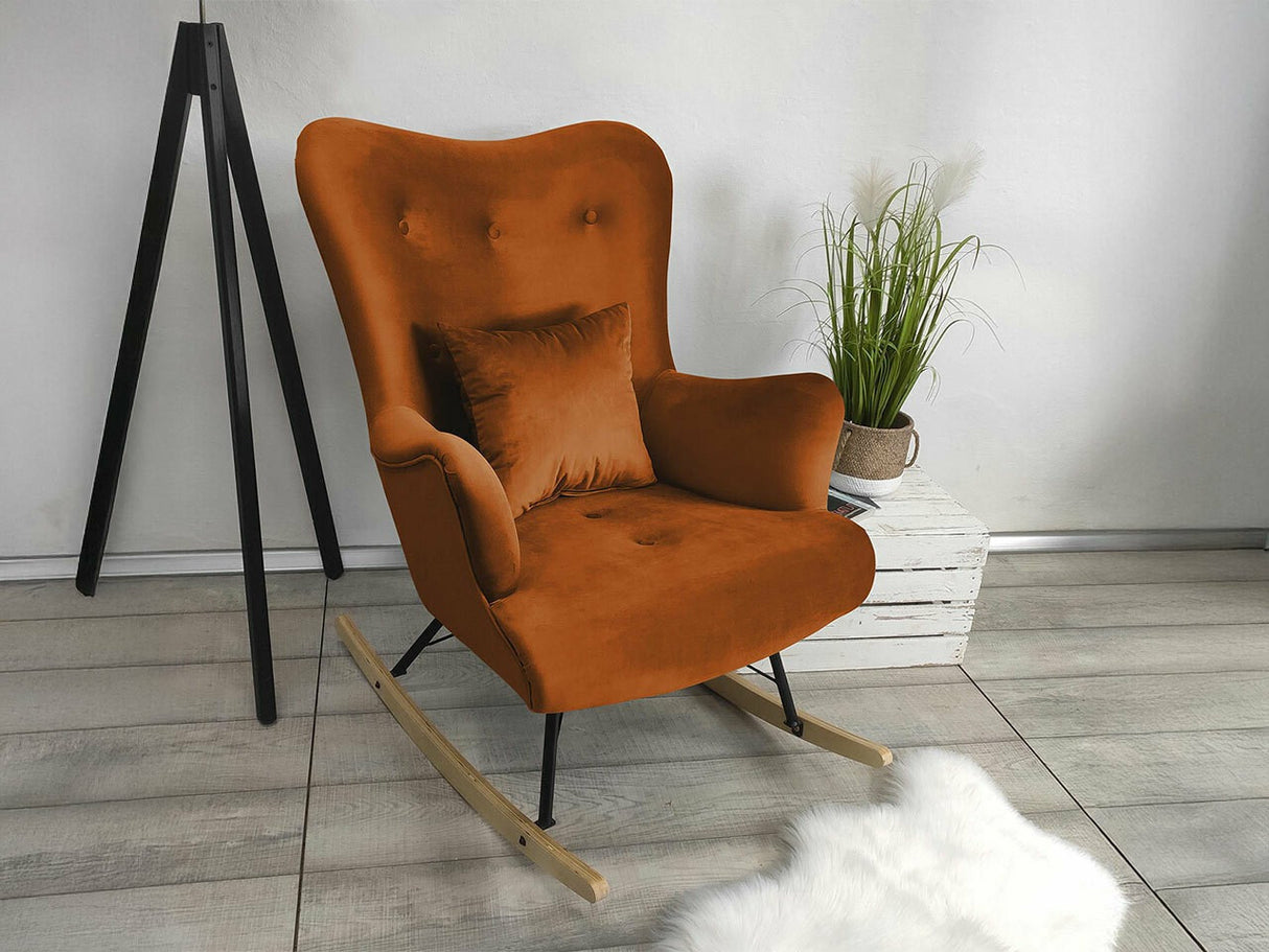 Hintaszék SKANDYNAWSKI BUJANY (Akcjusz), Szín: Magic Velvet 2213