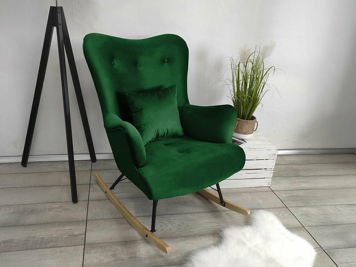 Hintaszék SKANDYNAWSKI BUJANY (Akcjusz), Szín: Magic Velvet 2225