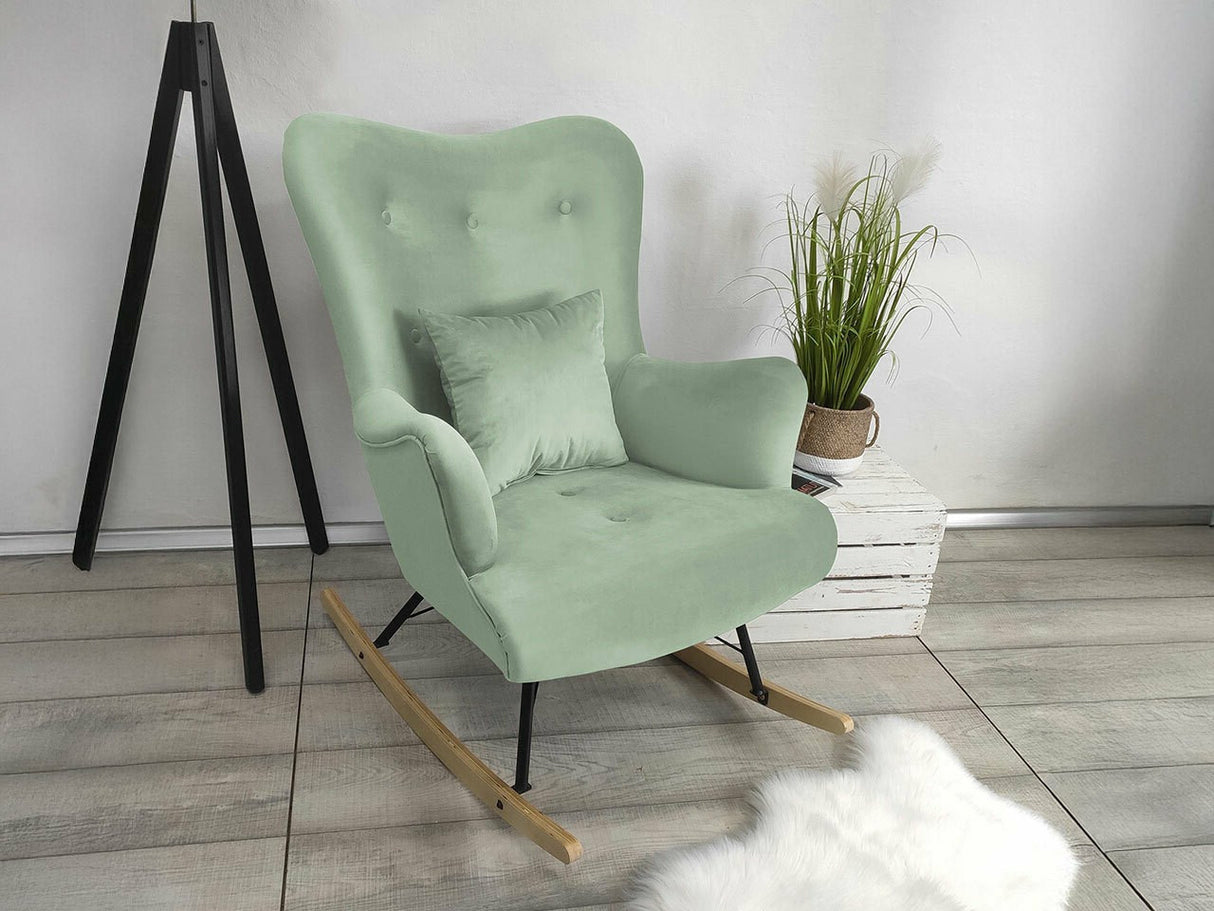 Hintaszék SKANDYNAWSKI BUJANY (Akcjusz), Szín: Magic Velvet 2227