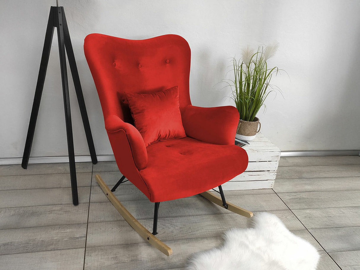 Hintaszék SKANDYNAWSKI BUJANY (Akcjusz), Szín: Magic Velvet 2232