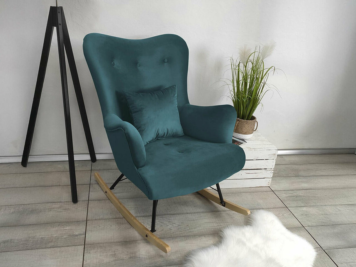 Hintaszék SKANDYNAWSKI BUJANY (Akcjusz), Szín: Magic Velvet 2222